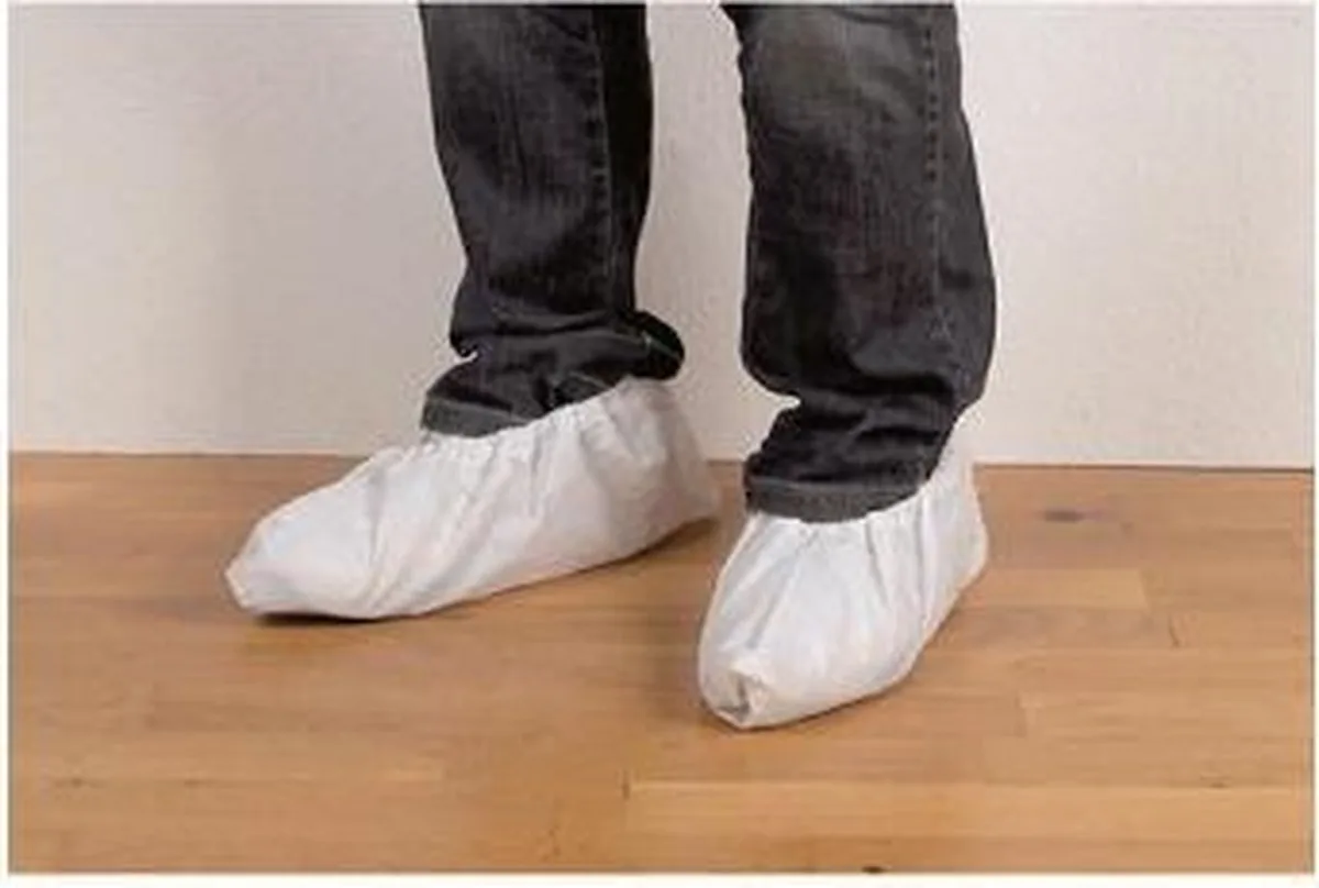 Wolfcraft 4858000 Protections Pour Chaussures de Wolfcraft, Blanc – image du produit