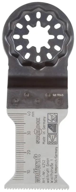 Wolfcraft 4252000 BiM Tauchsägeblatt 1 Stück 35 mm 1 St. de Wolfcraft – image du produit 1 sur 2
