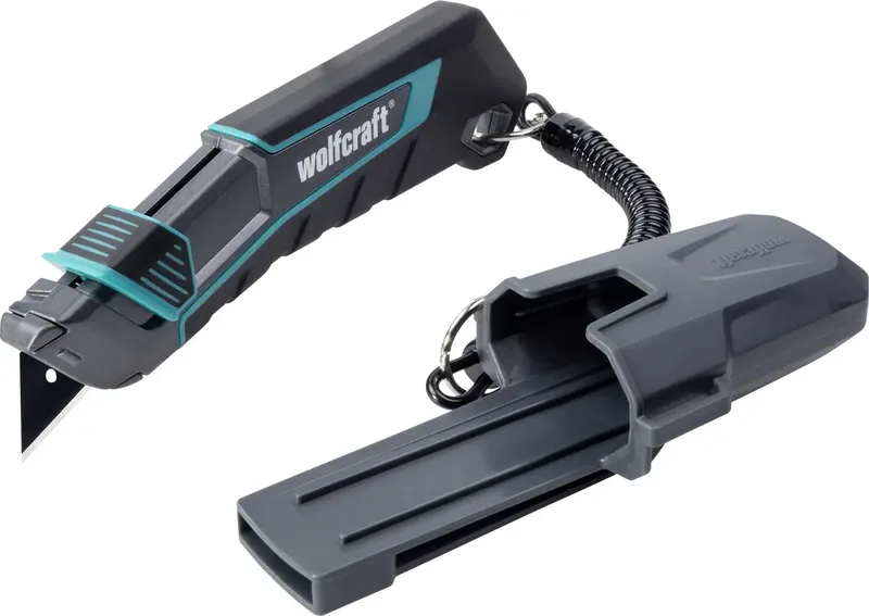 Wolfcraft 4292000 1 veiligheidsmes met koker 1 stuk(s) van Wolfcraft – productafbeelding 1 van 2