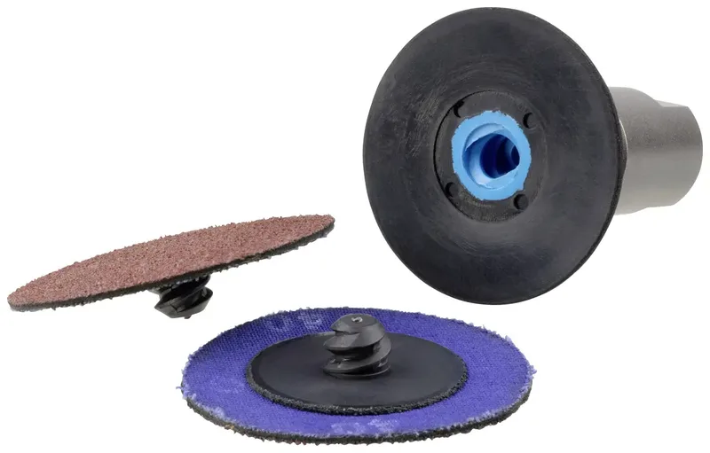 Wolfcraft 5607000 Schleifteller-Set für Winkelschleifer, 4-tlg. Durchmesser 50 mm von Wolfcraft – Produktbild 1 von 6