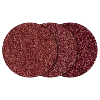Wolfcraft 5607000 Schleifteller-Set für Winkelschleifer, 4-tlg. Durchmesser 50 mm von Wolfcraft – Produktbild 2 von 6