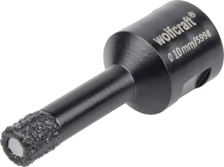 Wolfcraft 5998000 Lochsäge 1 Stück 10 mm diamantbestückt 1 St. von Wolfcraft – Produktbild 1 von 2