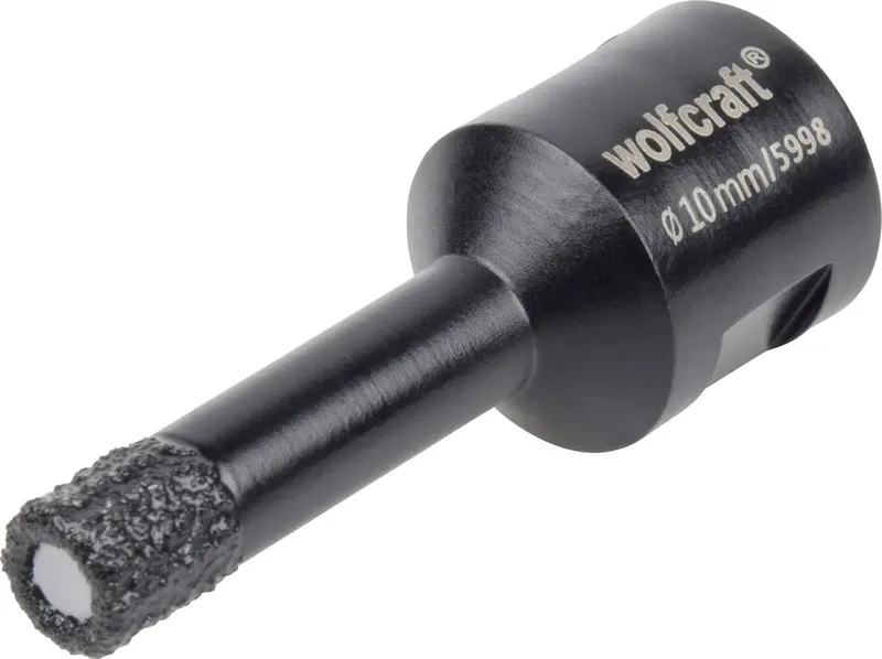 Wolfcraft 5998000 Lochsäge 1 Stück 10 mm diamantbestückt 1 St. von Wolfcraft – Produktbild 1 von 2