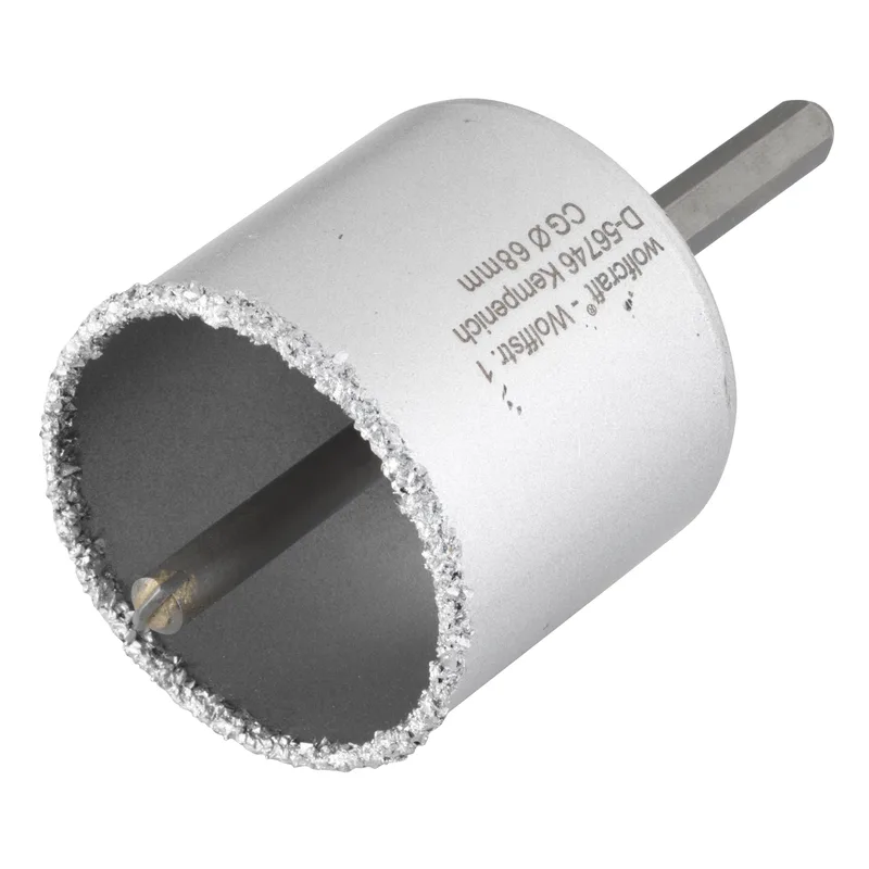 Wolfcraft 68mm 55mm Gatzaag voor Steen Snijdiepte - 3896000 de Wolfcraft – image du produit