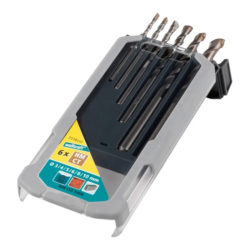 Wolfcraft 7110000 Steenboor 3.10 Mm 6 Stukken de Wolfcraft – image du produit