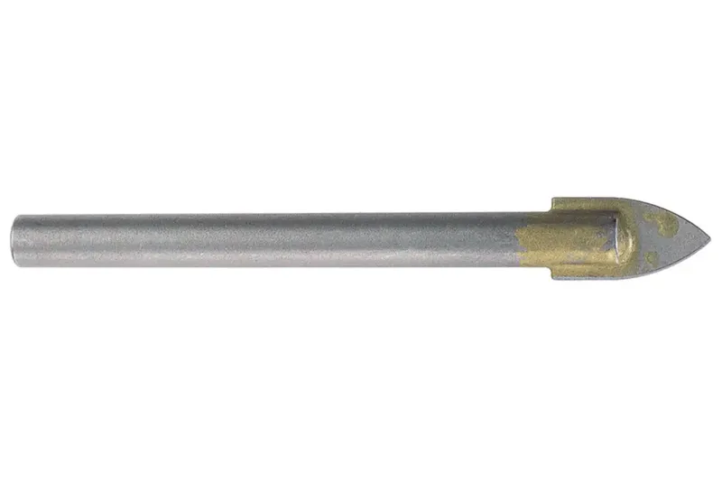 Wolfcraft 7974010 Glas- und Fliesenbohrer 4 mm Gesamtlänge 90 mm Zylinderschaft 1 St. von Wolfcraft – Produktbild