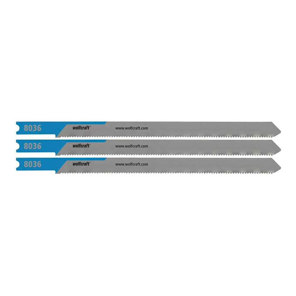 Lame De Scie Sauteuse 8036000 3 Pièces de Wolfcraft – image du produit