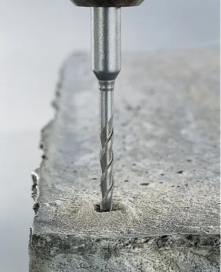 Wolfcraft 8456000 Hartmetall Hammerbohrer-Set 4teilig 5 mm, 6 mm, 6 mm, 8 mm SDS-Plus 1 Set de Wolfcraft – image du produit 2 sur 2