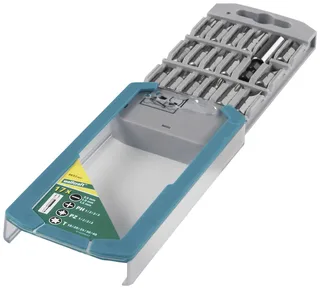 Wolfcraft 8633000 Bit-Set 17teilig Schlitz, Kreuzschlitz Phillips, Kreuzschlitz Pozidriv, Innen-Sechsrund von Wolfcraft – Produktbild 1 von 2