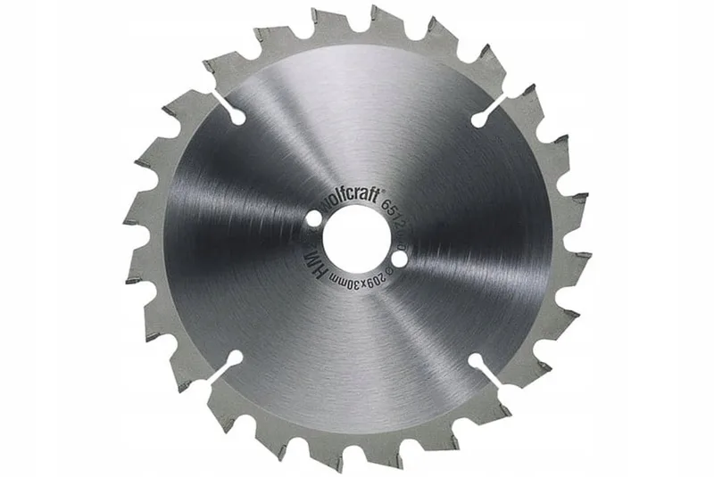 Zaagblad 24T 205/18mm voor Hout & Plaatmaterialen de Wolfcraft – image du produit