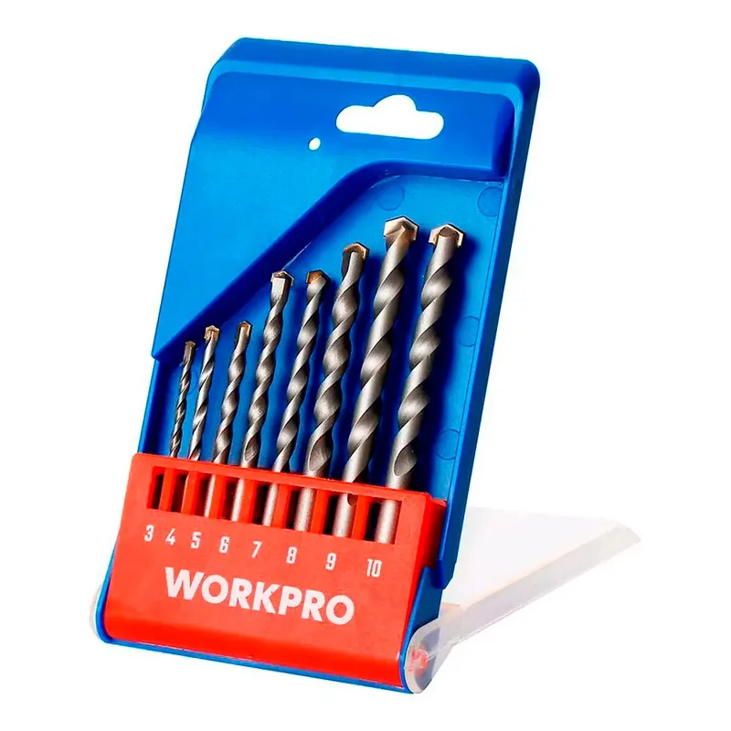 Bohrerset 6 Einheiten van Workpro – productafbeelding