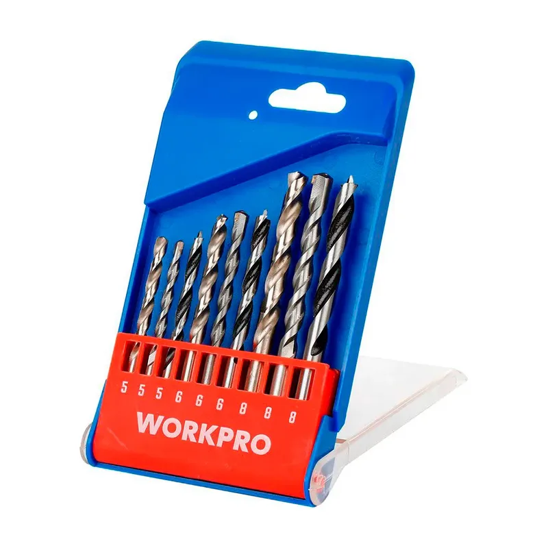 Bohrerset 9 Stücke de Workpro – image du produit