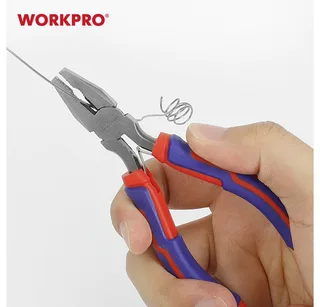 Flachzange WorkPro WP231097 Universal Mini-Linienrichterzange Chrom-Vanadium Sta van Workpro – productafbeelding 2 van 5