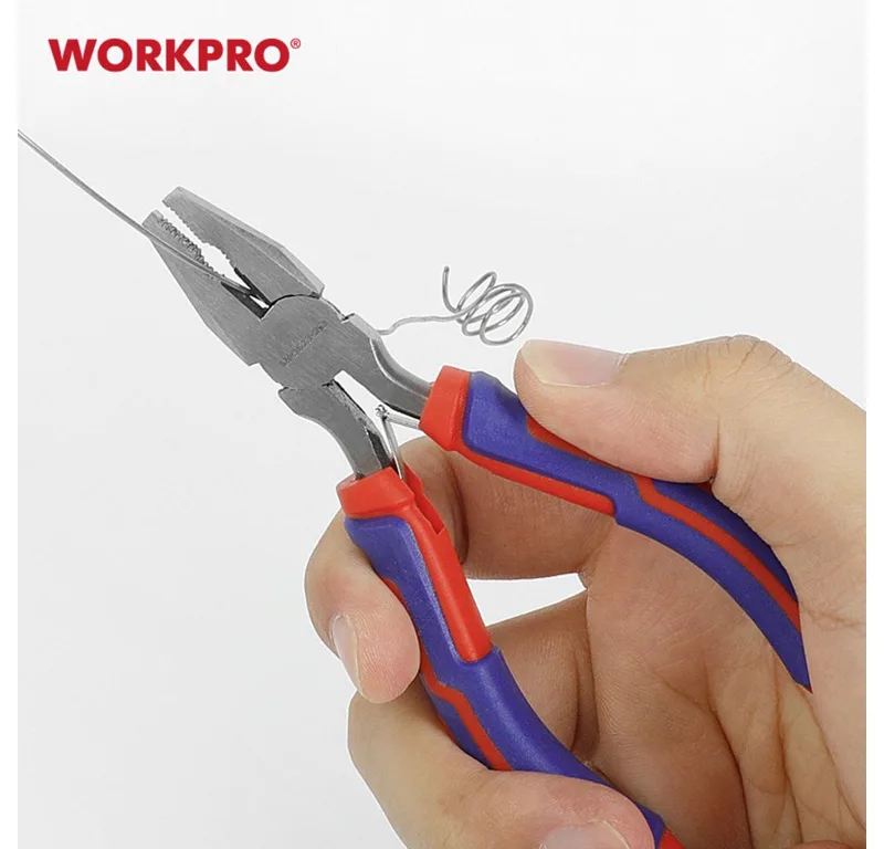 Flachzange WorkPro WP231097 Universal Mini-Linienrichterzange Chrom-Vanadium Sta van Workpro – productafbeelding 2 van 5