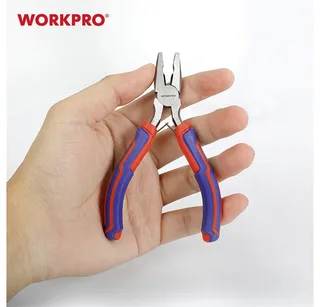 Flachzange WorkPro WP231097 Universal Mini-Linienrichterzange Chrom-Vanadium Sta van Workpro – productafbeelding 3 van 5
