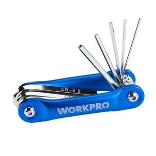 Folding Metric Inbussleutelset 8 Stukken by Workpro – product image 1 of 6
