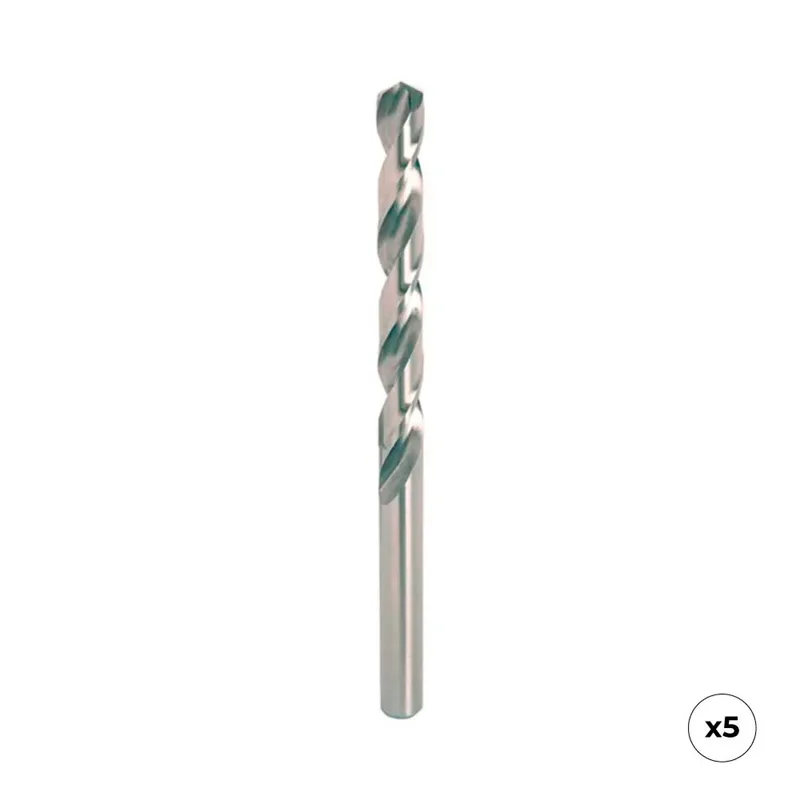 Metallbohrer 2.5x57 Mm 5 Einheiten van Workpro – productafbeelding