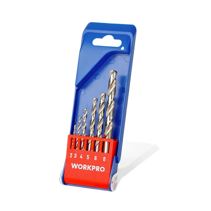 Metallbohrer 6 Stücke von Workpro – Produktbild