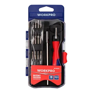 Precision Schraubendreher-set 18 Stücke van Workpro – productafbeelding 6 van 6