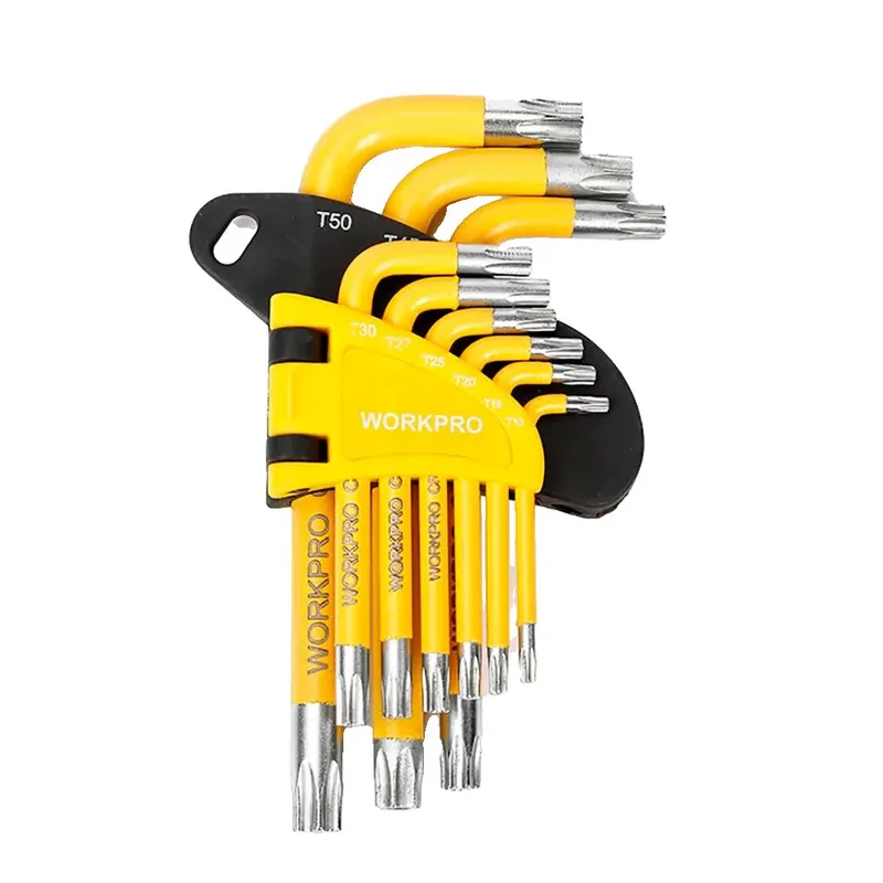 Security Torx-schlüssel 9 Stücke von Workpro – Produktbild 1 von 6