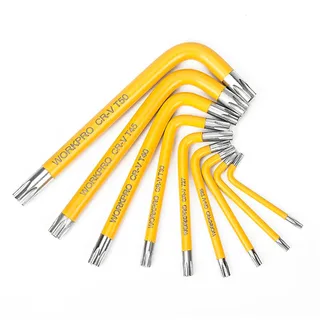 Security Torx-schlüssel 9 Stücke von Workpro – Produktbild 3 von 6