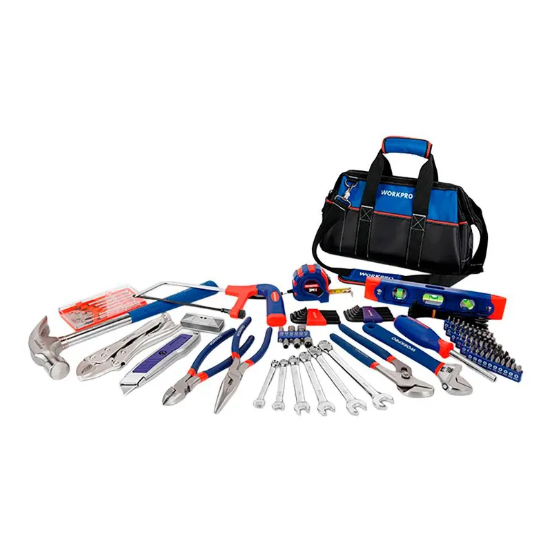 Werkzeugsatz 156 Stücke van Workpro – productafbeelding
