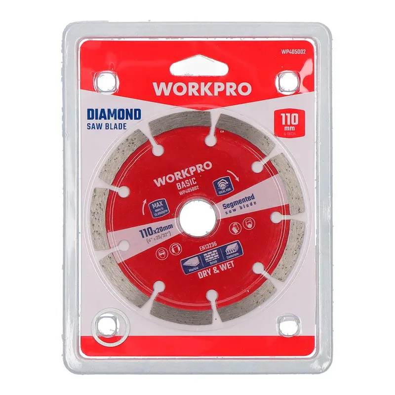 Workpro 110 X 20 Mm Diamanttrennscheibe von Workpro – Produktbild 1 von 2
