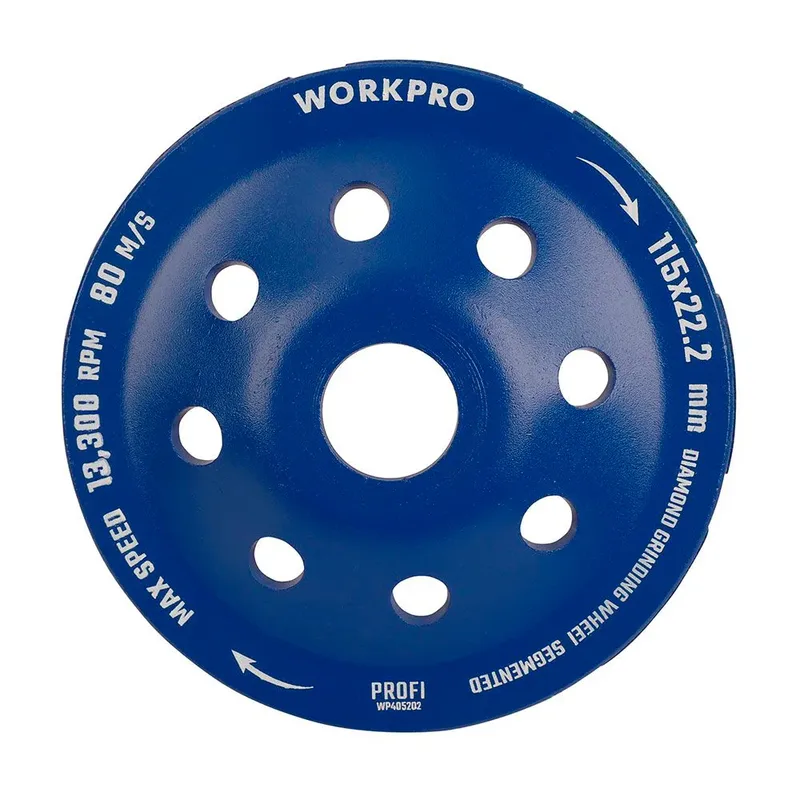Workpro 115 X 22.2 Mm 9z Schruppscheibe van Workpro – productafbeelding 2 van 2