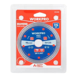Workpro 21361 125 X 22.2 Mm Diamanttrennscheibe van Workpro – productafbeelding 2 van 2