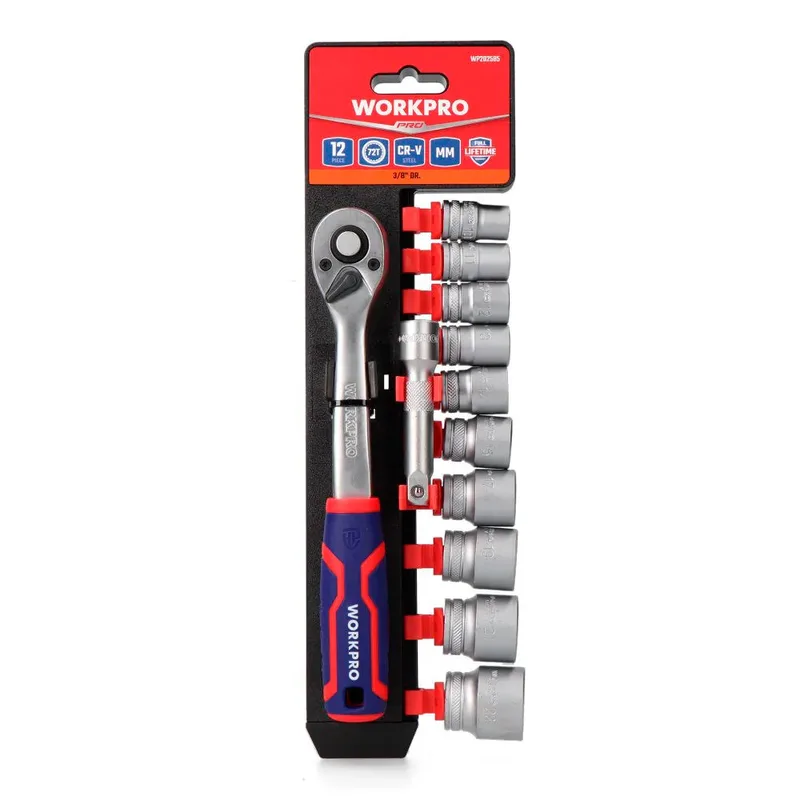 Workpro 3/8´´ Steckschlüsselsatz 14 Stücke de Workpro – image du produit 2 sur 2