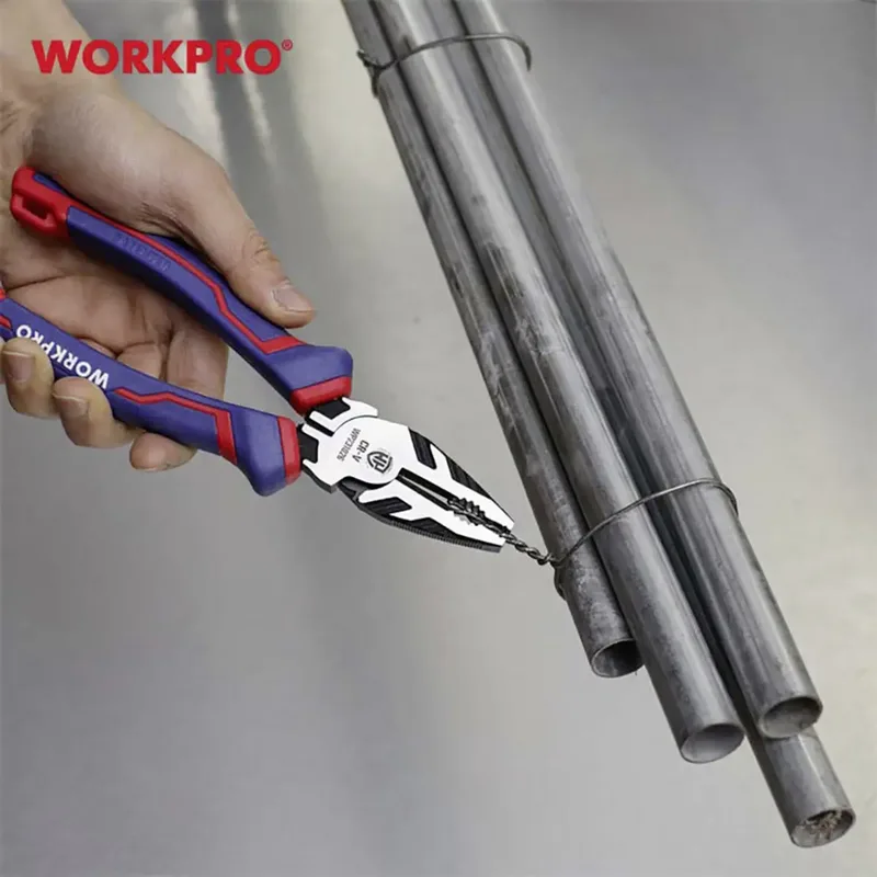 Pince Universelle Cr-v Pro Universal 200mm de Workpro – image du produit 2 sur 3