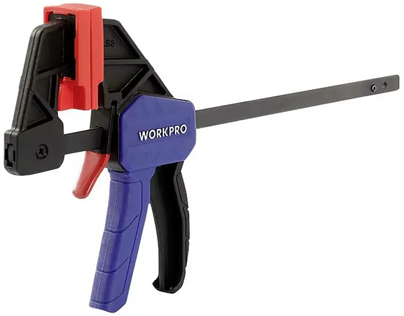 WP232034 Einhandzwinge Produktabmessung, Länge: 100 mm von Workpro – Produktbild 3 von 3