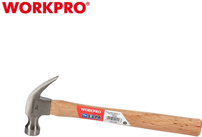 WP241007 Klauwhamer 560g – Gehard Koolstofstaal & Hardhouten Handvat by Workpro – product image