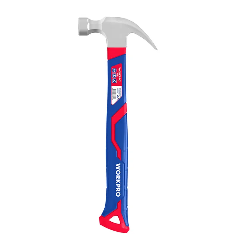WP241009 Klauwhamer Ergonomische handgreep, Hard 225 g 1 stuk(s) von Workpro, Kleurloos – Produktbild 1 von 5