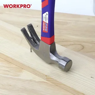 WP241012 Klauwhamer Ergonomische handgreep, Hard 560 g 1 stuk(s) by Workpro, Kleurloos – product image 2 of 2