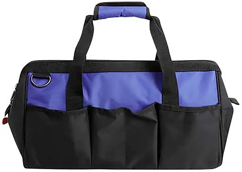 WP281004 Sacoche à outils non équipée (L x l x H) 350 x 190 x 220 mm de Workpro, Bleu, Rouge, Noir – image du produit 2 sur 2