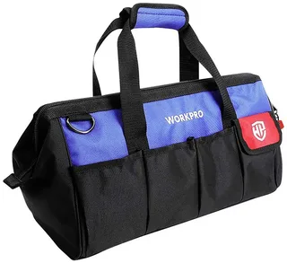 WP281005 Verktygsväska tom (L x B x H) 460 x 215 x 245 mm von Workpro, Blau, Schwarz – Produktbild 2 von 2