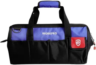 WP281005 Verktygsväska tom (L x B x H) 460 x 215 x 245 mm von Workpro, Blau, Schwarz – Produktbild 1 von 2