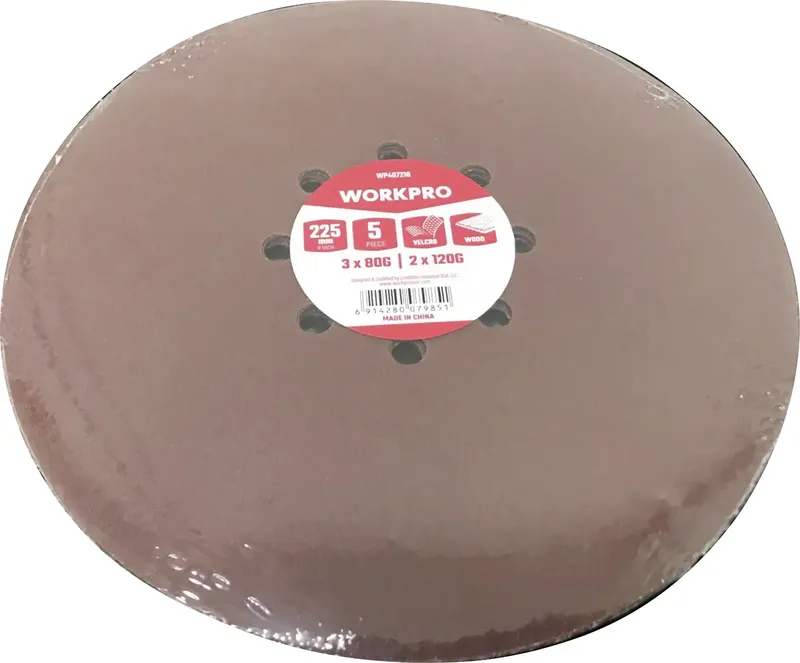WP407216 Schleifpapier für Schleifteller (Ø) 230 mm 5 St. de Workpro – image du produit