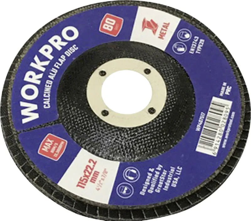 WP407517 Fächerschleifscheibe Durchmesser 115 mm 10 St. by Workpro – product image