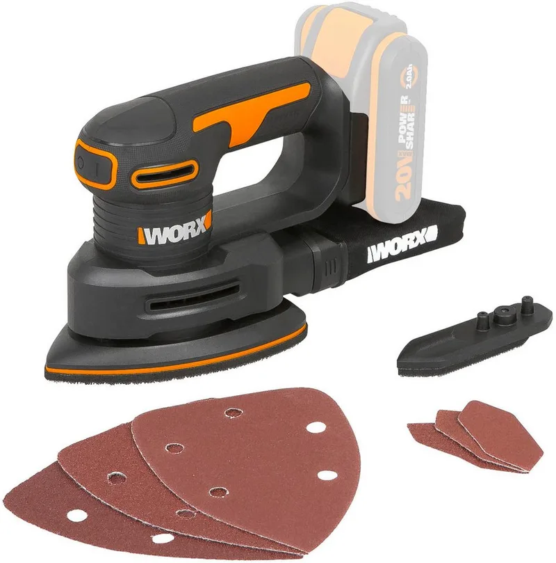Accu multischuurmachine WX822.9 (zonder accu) by Worx – product image 4 of 5