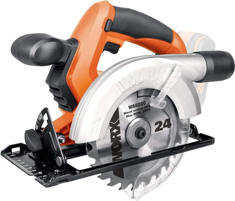 Akku-Handkreissäge Ak­ku-Hand­kreis­sä­ge Worx WX529.9 20V, ohne Akku und Ladegerät von Worx – Produktbild