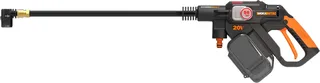 Akku-Hochdruckreiniger WG633E.9 Hydroshot, Druck max: 56 bar, Fördermenge max: 210 l/h, bürstenloser Motor, 5-in-1 Druckdüse, ohne Akku und Ladegerät van Worx, Zwart – productafbeelding 3 van 5