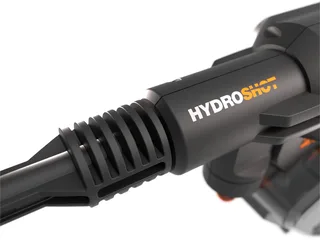 Akku-Hochdruckreiniger WG633E.9 Hydroshot, Druck max: 56 bar, Fördermenge max: 210 l/h, bürstenloser Motor, 5-in-1 Druckdüse, ohne Akku und Ladegerät van Worx, Zwart – productafbeelding 5 van 5