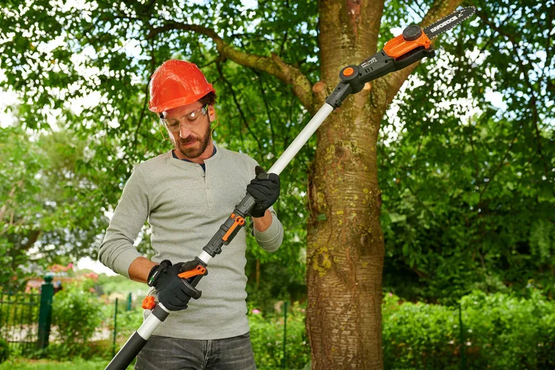 Akku-Hochentaster WG349E.9, 20 cm Schwertlänge, ohne Akku und Ladegerät van Worx, Zwart – productafbeelding 2 van 5