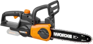 Akku-Kettensäge WG322E.9, 25 cm Schwertlänge, automatische Kettenspannung, ohne Akku und Ladegerät von Worx, Schwarz – Produktbild 3 von 5