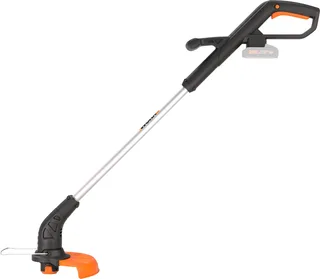 Akku-Rasentrimmer WG157E.9, 25 cm Arbeitsbreite Faden, 2-in-1 Gerät, automatische Fadenverlängerung, ohne Akku und Ladegerät van Worx, Oranje, Zwart – productafbeelding 2 van 5