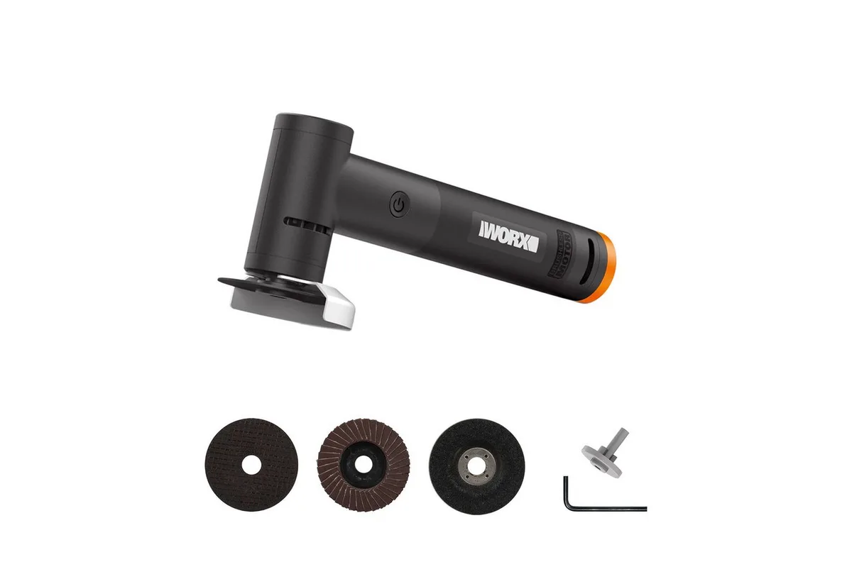 Akku-Winkelschleifer WORX Winkelschleifer 20V MakerX WX741.9 Schleifmaschine ohne Akku de Worx – image du produit
