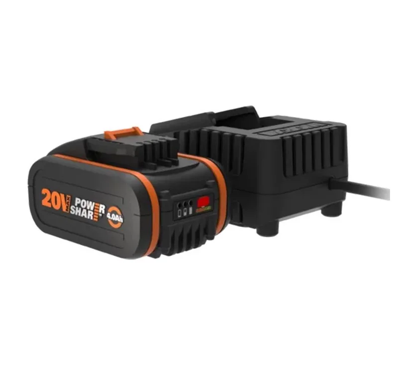 Bohrer- und Bitset Worx PowerShare Akku Set 20V / 4,0 Ah mit Ladegerät WA3604 by Worx – product image 2 of 3