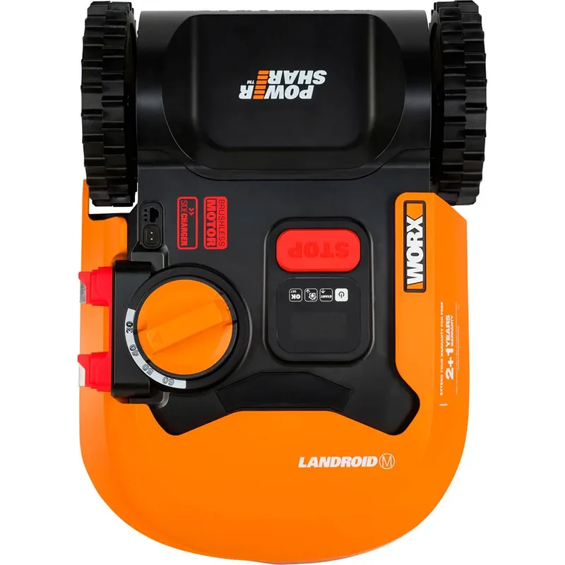 Landroid M500 WR141E robotmaaier 500 m² met PowerShare accu wifi app en slimme AIA navigatie van Worx – productafbeelding 2 van 3